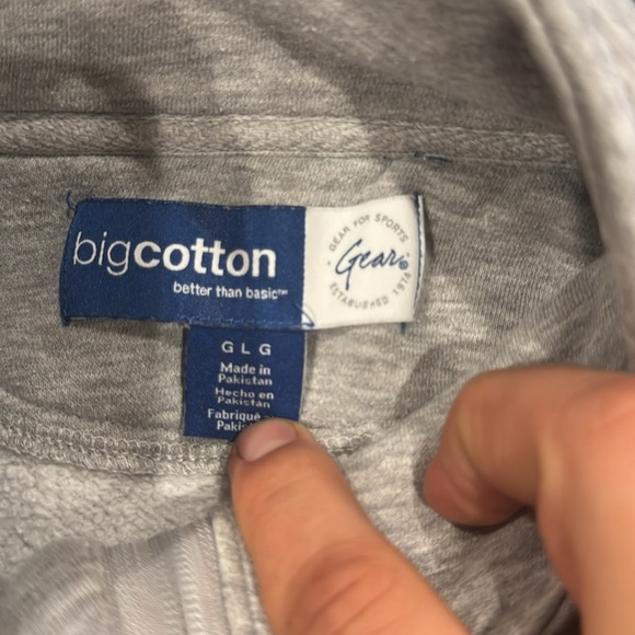 Final four 3/4 zip up sweater 2023 UConn championship size large - Picture 7 of 7